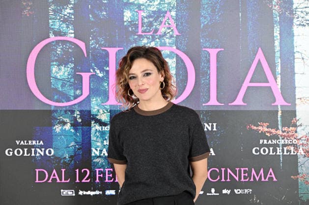 Photocall of the film La Gioia February 5, 2026, Rome. Presentation of the film La Gioia. Pictured: Jasmine Trinca, Credit:Maria Laura Antonelli Avalon Italy., Rome  Copyright: xMariaxLauraxAntonellix xAvalonx 1072313167
