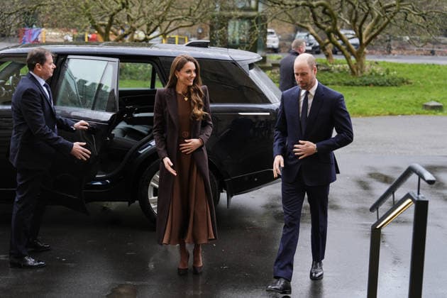 . 05 02 2026. London, United Kingdom. Prince William and Kate Middleton, the Prince and Princess of Wales , during an audience with the Archbishop of Canterbury, Dame Sarah Mullally , at Lambeth Palace in London.  xPoolx xi-Imagesx IIM-26553-0001