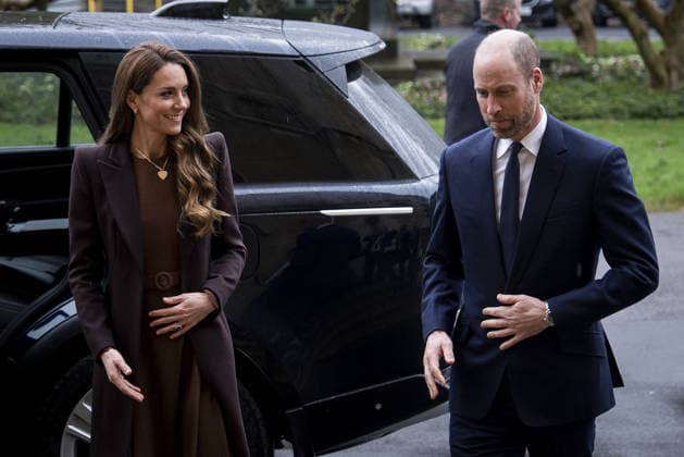 . 05 02 2026. London, United Kingdom. Prince William and Kate Middleton, the Prince and Princess of Wales , during an audience with the Archbishop of Canterbury, Dame Sarah Mullally , at Lambeth Palace in London.  xPoolx xi-Imagesx IIM-26553-0017