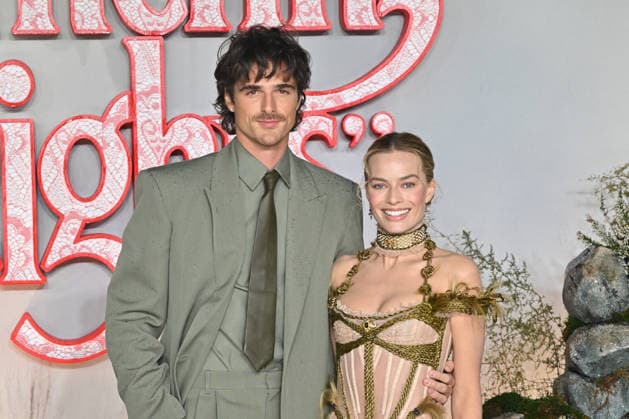 Jacob Elordi and Margot Robbie attends Wuthering Heights UK Premiere at the Odeon Luxe Leicester Square in London, England. UK. Thursday 5th February 2026 Copyright: xJamesxWarrenx _HVZE3~U