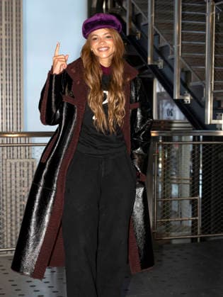 February 5, 2026, New York, Ny, United States: Leslie Grace visits the Empire State Building. Held at Empire State Building in New York. Zuma Press February 5, 2026. New York United States - ZUMAp281 20260205_zea_p281_027 Copyright: xPhotoxImagexPressx
