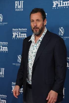 41st SIBFF: Maltin Modern Master Award SANTA BARBARA, CALIFORNIA - FEBRUARY 05: Adam Sandler attend the 41st Annual Santa Barbara International Film Festival: Maltin Modern Master Award Honoring Adam Sandler at The Arlington Theatre on February 05, 2026 in Santa Barbara, California. Credit: AdMedia EDITORIAL USE ONLY  Copyright: xx AdMediax admphotostwo966711