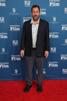 41st SIBFF: Maltin Modern Master Award SANTA BARBARA, CALIFORNIA - FEBRUARY 05: Adam Sandler attend the 41st Annual Santa Barbara International Film Festival: Maltin Modern Master Award Honoring Adam Sandler at The Arlington Theatre on February 05, 2026 in Santa Barbara, California. Credit: AdMedia EDITORIAL USE ONLY  Copyright: xx AdMediax admphotostwo966715