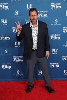 41st SIBFF: Maltin Modern Master Award SANTA BARBARA, CALIFORNIA - FEBRUARY 05: Adam Sandler attend the 41st Annual Santa Barbara International Film Festival: Maltin Modern Master Award Honoring Adam Sandler at The Arlington Theatre on February 05, 2026 in Santa Barbara, California. Credit: AdMedia EDITORIAL USE ONLY  Copyright: xx AdMediax admphotostwo966733