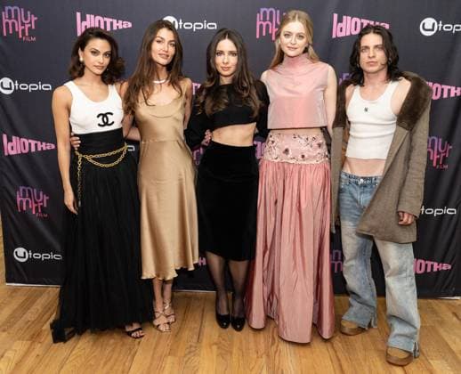 February 5, 2026, Bronx, New York, USA: Camile Mendes, Rachel Matthews, Nastasya Popov, Anna Baryshnikov, Nerses Stamos attend premiere of Idiotka at Crown Hill Theatre in New York, NY on February 5, 2026. Bronx USA - ZUMAr339 20260205_znp_r339_021 Copyright: xLevxRadinx