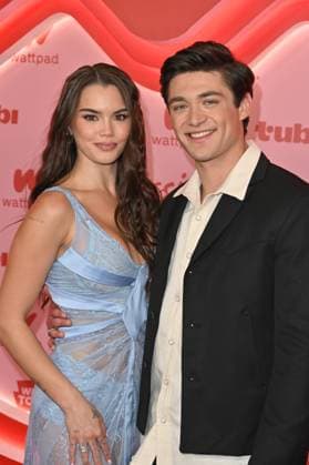 Paris Berelc & Asher Angel at Tubi s Kissing Is The Easy Part Los Angeles Premiere held at The London on February 05, 2026 in Los Angeles, California Credit: USA - ZUMAa123 20260206_zaa_a123_010 Copyright: xAdMediax