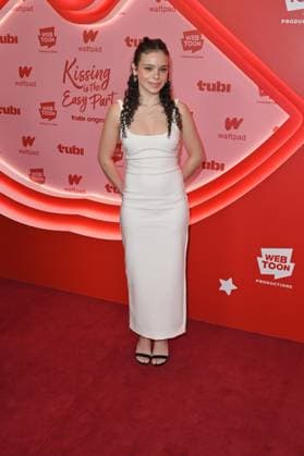 Kissing Is The Easy Part Premiere Rosalie Turmel at Tubi s Kissing Is The Easy Part Los Angeles Premiere held at The London on February 05, 2026 in Los Angeles, California Credit: AdMedia EDITORIAL USE ONLY  Copyright: xx AdMediax admphotostwo966781