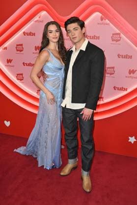 Paris Berelc & Asher Angel at Tubi s Kissing Is The Easy Part Los Angeles Premiere held at The London on February 05, 2026 in Los Angeles, California Copyright: xAdMediax xMediaPunchx