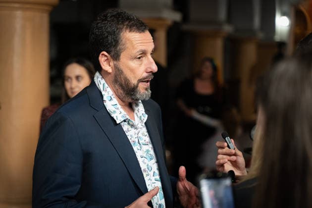 The 41st Santa Barbara International Film Festival at the Arlington Theater, Santa Barbara, USA, Thursday 5 February 2026. Actor and comedian Adam Sandler attends the 41st Santa Barbara International Film Festival to receive the Maltin Modern Master Award at the Arlington Theater in Santa Barbara, USA, Thursday, 5 February 2026., Credit:JERRY PEREZ Avalon USA, California, Santa Barbara  Copyright: xJERRYxPEREZx xAvalonx 1072460443