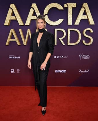 AACTA AWARDS 2026, Delta Goodrem is seen posing for a photo on the red carpet at the 2024 AACTA Awards at HOTA in Surfers Paradise, Queensland, Friday, February 6, 2026. ( NO ARCHIVING BRISBANE QUEENSLAND AUSTRALIA  Copyright: xDARRENxENGLANDx 20260206133203253664