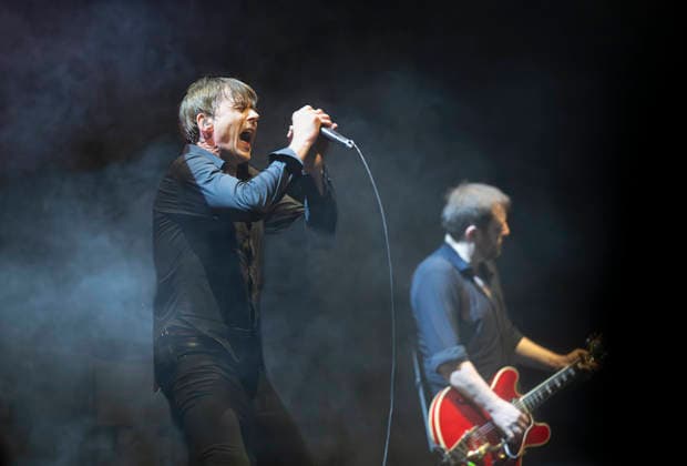 Suede performing live at the Usher Hall in Edinburgh as part of their Antidepressants UK Tour 2026 Suede performing live at the Usher Hall in Edinburgh, United Kingdom 5th February 2026, Credit:Duncan Bryceland Avalon United Kingdom, Scotland,, Edinburgh, Usher Hall  Copyright: xDuncanxBrycelandx xAvalonx 1072476912