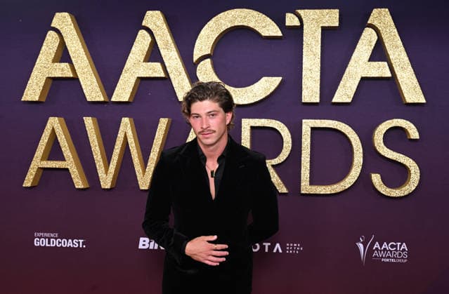 AACTA AWARDS 2026, Ben Turland is seen posing for a photo on the red carpet at the 2024 AACTA Awards at HOTA in Surfers Paradise, Queensland, Friday, February 6, 2026. ( NO ARCHIVING BRISBANE QUEENSLAND AUSTRALIA  Copyright: xDARRENxENGLANDx 20260206113771900292