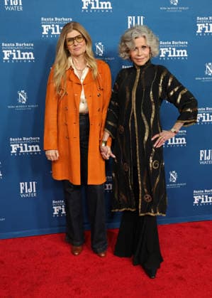 41st Annual Santa Barbara International Film Festival: Maltin Modern Master Award Honoring Adam Sandler 5 February 2026 . Santa Barbara, California - Connie Britton, Jane FondaAt 41st Annual Santa Barbara International Film Festival: Maltin Modern Master Award Honoring Adam Sandler held at rlington Theatre in Santa Barbara., Credit:Sadou Faye Avalon United States, CA, Santa Barbara, Arlington Theatre  Copyright: xSadouxFayex xAvalonx 1072497172