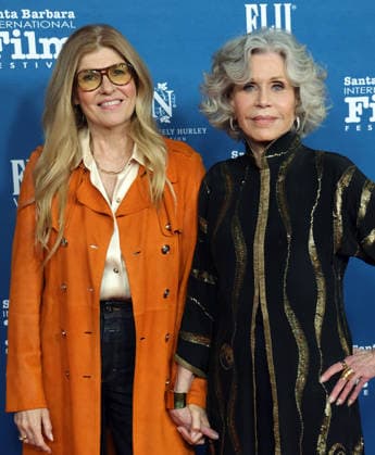 41st Annual Santa Barbara International Film Festival: Maltin Modern Master Award Honoring Adam Sandler 5 February 2026 . Santa Barbara, California - Connie Britton, Jane FondaAt 41st Annual Santa Barbara International Film Festival: Maltin Modern Master Award Honoring Adam Sandler held at rlington Theatre in Santa Barbara., Credit:Sadou Faye Avalon United States, CA, Santa Barbara, Arlington Theatre  Copyright: xSadouxFayex xAvalonx 1072497193
