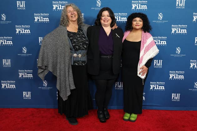 41st Annual Santa Barbara International Film Festival: Maltin Modern Master Award Honoring Adam Sandler 5 February 2026 . Santa Barbara, California - Diane Wilson, Katie Camosy, Jenny Espinoattend 41st Annual Santa Barbara International Film Festival: Maltin Modern Master Award Honoring Adam Sandler held at rlington Theatre in Santa Barbara., Credit:Sadou Faye Avalon United States, CA, Santa Barbara, Arlington Theatre  Copyright: xSadouxFayex xAvalonx 1072497413