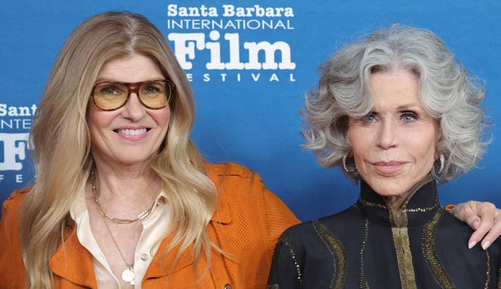 41st Annual Santa Barbara International Film Festival: Maltin Modern Master Award Honoring Adam Sandler 5 February 2026 . Santa Barbara, California - Connie Britton, Jane FondaAt 41st Annual Santa Barbara International Film Festival: Maltin Modern Master Award Honoring Adam Sandler held at rlington Theatre in Santa Barbara., Credit:Sadou Faye Avalon United States, CA, Santa Barbara, Arlington Theatre  Copyright: xSadouxFayex xAvalonx 1072498101