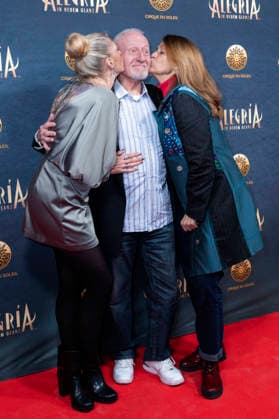Miriam Beyer, Sepp Schauer und Corinna Binzer bei der Premiere der Show Cirque du Soleil - Alegria auf der Theresienwiese. München, 05.02.2026