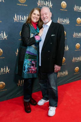 Corinna Binzer und Sepp Schauer bei der Premiere der Show Cirque du Soleil - Alegria auf der Theresienwiese. München, 05.02.2026
