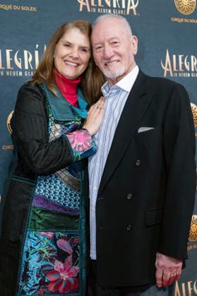 Corinna Binzer und Sepp Schauer bei der Premiere der Show Cirque du Soleil - Alegria auf der Theresienwiese. München, 05.02.2026