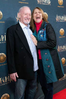 Sepp Schauer und Corinna Binzer bei der Premiere der Show Cirque du Soleil - Alegria auf der Theresienwiese. München, 05.02.2026
