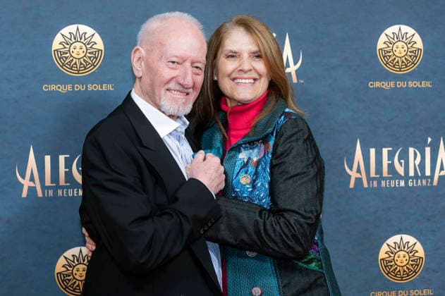 Sepp Schauer und Corinna Binzer bei der Premiere der Show Cirque du Soleil - Alegria auf der Theresienwiese. München, 05.02.2026