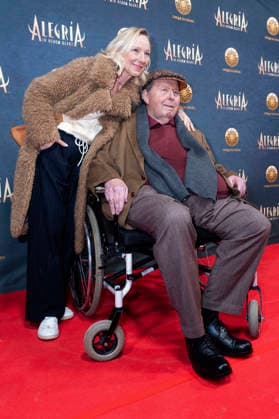 Ottfried Fischer mit Ehefrau Simone Brandlmeier bei der Premiere der Show Cirque du Soleil - Alegria auf der Theresienwiese. München, 05.02.2026