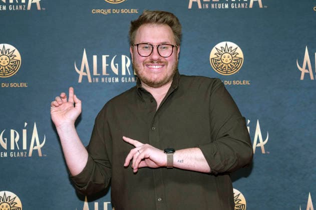 Florian Hüttner bei der Premiere der Show Cirque du Soleil - Alegria auf der Theresienwiese. München, 05.02.2026