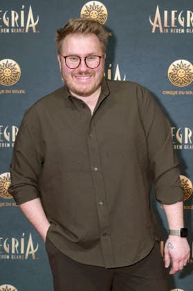 Florian Hüttner bei der Premiere der Show Cirque du Soleil - Alegria auf der Theresienwiese. München, 05.02.2026