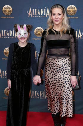 Laura Osswald mit Tochter Karline Osswald bei der Premiere der Show Cirque du Soleil - Alegria auf der Theresienwiese. München, 05.02.2026