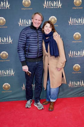 Markus Wasmeier mit Ehefrau Brigitte Wasmeier bei der Premiere der Show Cirque du Soleil - Alegria auf der Theresienwiese. München, 05.02.2026