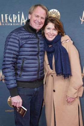 Markus Wasmeier mit Ehefrau Brigitte Wasmeier bei der Premiere der Show Cirque du Soleil - Alegria auf der Theresienwiese. München, 05.02.2026