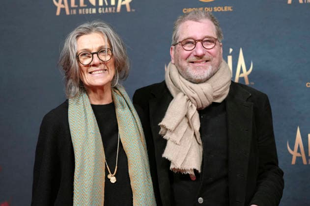 Michael Fitz mit Ehefrau Karin Fitz bei der Premiere der Show Cirque du Soleil - Alegria auf der Theresienwiese. München, 05.02.2026