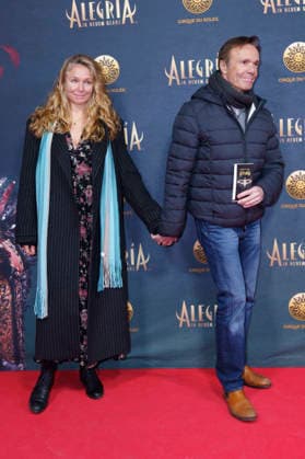 Stephanie Krogmann und Hannes Jaenicke bei der Premiere der Show Cirque du Soleil - Alegria auf der Theresienwiese. München, 05.02.2026