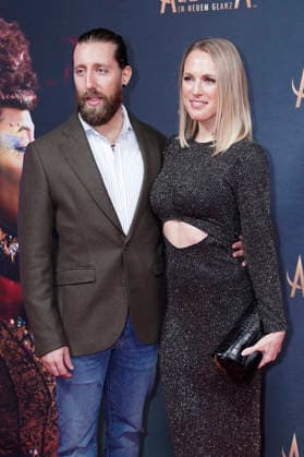 Sergio Caliz und Ruth Hofmann bei der Premiere der Show Cirque du Soleil - Alegria auf der Theresienwiese. München, 05.02.2026