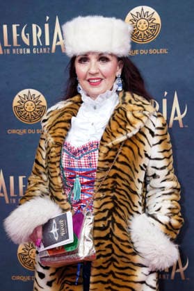 Angelika Zwerenz bei der Premiere der Show Cirque du Soleil - Alegria auf der Theresienwiese. München, 05.02.2026