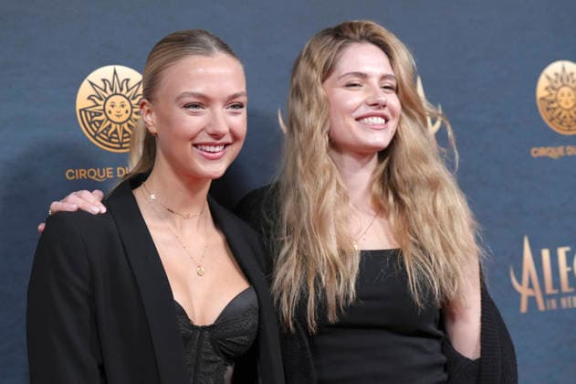 Lilly Krug und Mitsou Jung bei der Premiere der Show Cirque du Soleil - Alegria auf der Theresienwiese. München, 05.02.2026