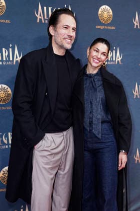 Alexander Mazza und Viola Mazza bei der Premiere der Show Cirque du Soleil - Alegria auf der Theresienwiese. München, 05.02.2026