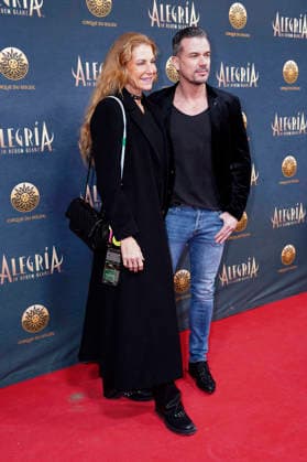 Giulia Siegel und Ludwig Heer bei der Premiere der Show Cirque du Soleil - Alegria auf der Theresienwiese. München, 05.02.2026