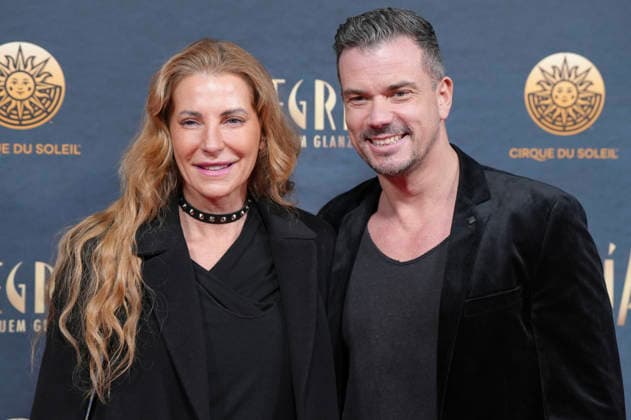 Giulia Siegel und Ludwig Heer bei der Premiere der Show Cirque du Soleil - Alegria auf der Theresienwiese. München, 05.02.2026