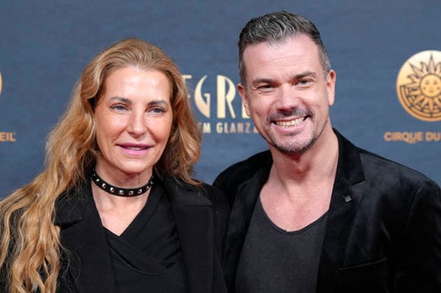 Giulia Siegel und Ludwig Heer bei der Premiere der Show Cirque du Soleil - Alegria auf der Theresienwiese. München, 05.02.2026