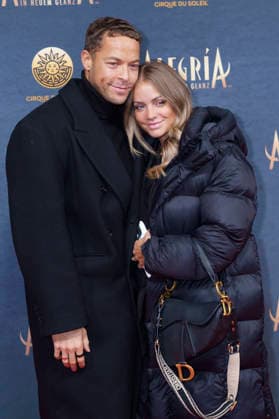 Andrej Mangold und Annika Jung bei der Premiere der Show Cirque du Soleil - Alegria auf der Theresienwiese. München, 05.02.2026 *** Andrej Mangold and Annika Jung at the premiere of the Cirque du Soleil Alegria show at the Theresienwiese in Munich, 05 02 2026 Foto:xN.xKolinzx xFuturexImagex alegria_6353