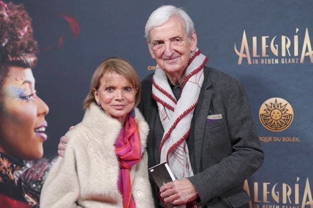 Uschi Glas mit Ehemann Dieter Hermann bei der Premiere der Show Cirque du Soleil - Alegria auf der Theresienwiese. München, 05.02.2026