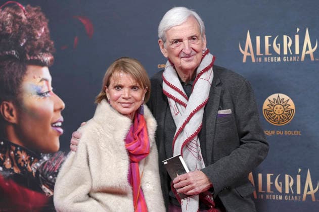 Uschi Glas mit Ehemann Dieter Hermann bei der Premiere der Show Cirque du Soleil - Alegria auf der Theresienwiese. München, 05.02.2026