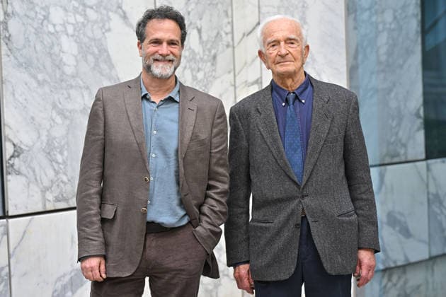 Foto IPP VB Foto Roma 06 02 2026 Photocall Rai Il marciatore, la vera story di Abdon Pamich Nella foto Fausto Maria Sciarappa, Abdon Pamich Italy Photo Press - World Copyright