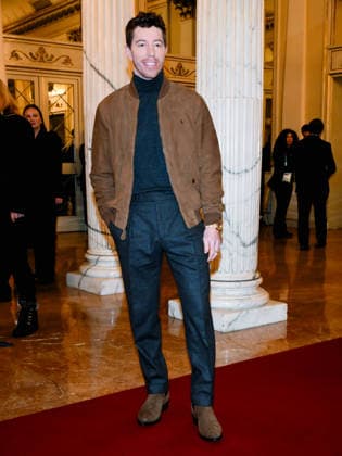 Milan, Milan Cortina 2026 Olympic Games, Welcome cocktail for guests at the Opening Ceremony at Teatro alla Scala. Pictured: Shaun White.  Copyright: xAlbertoxTerenghix xipa-agency.netx xComi Terenghix IPA_Agency_IPA71034339