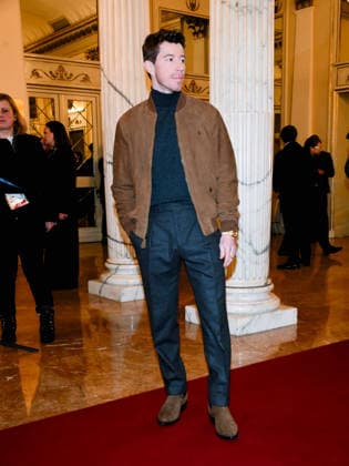 Milan, Milan Cortina 2026 Olympic Games, Welcome cocktail for guests at the Opening Ceremony at Teatro alla Scala. Pictured: Shaun White.  Copyright: xAlbertoxTerenghix xipa-agency.netx xComi Terenghix IPA_Agency_IPA71034340