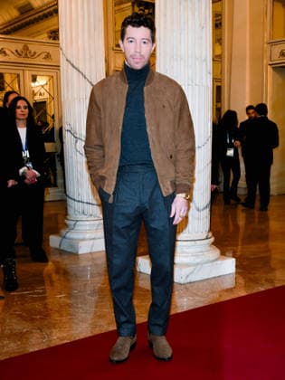 Milan, Milan Cortina 2026 Olympic Games, Welcome cocktail for guests at the Opening Ceremony at Teatro alla Scala. Pictured: Shaun White.  Copyright: xAlbertoxTerenghix xipa-agency.netx xComi Terenghix IPA_Agency_IPA71034344