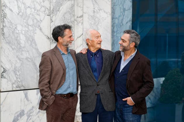 February 6, 2026, Rome, Rome, Italy: Photocall l for the film The Marciatore, featuring Abdon Pamich with Fausto Sciarappa and Alessandro Casale . rome, Italy 06 Feb 2026 Rome Italy  - ZUMAa289 20260206_zia_a289_062 Copyright: xCristianoxMinichiellox