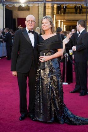 RECORD DATE NOT STATED The Academy Awards - 83rd Annual (Arrivals) Geoffrey Rush, Jane Menelaus 02-27-2011 Photo by Darren Decker EDITORIAL USE ONLY  Copyright: A.M.P.A.S.x