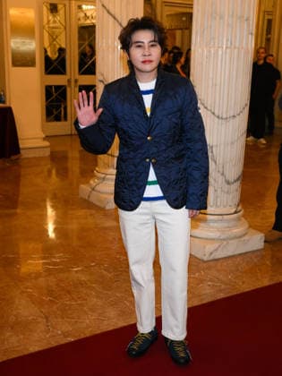 Milan, Milan Cortina 2026 Olympic Games, Welcome cocktail for guests at the Opening Ceremony at Teatro alla Scala. Pictured: Wang Meng  Copyright: xAlbertoxTerenghix xipa-agency.netx xComi Terenghix IPA_Agency_IPA71036293